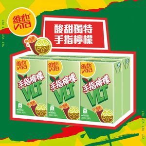 [新上市!]大紅袍手指檸檬檸檬茶飲品 250毫升6包裝 