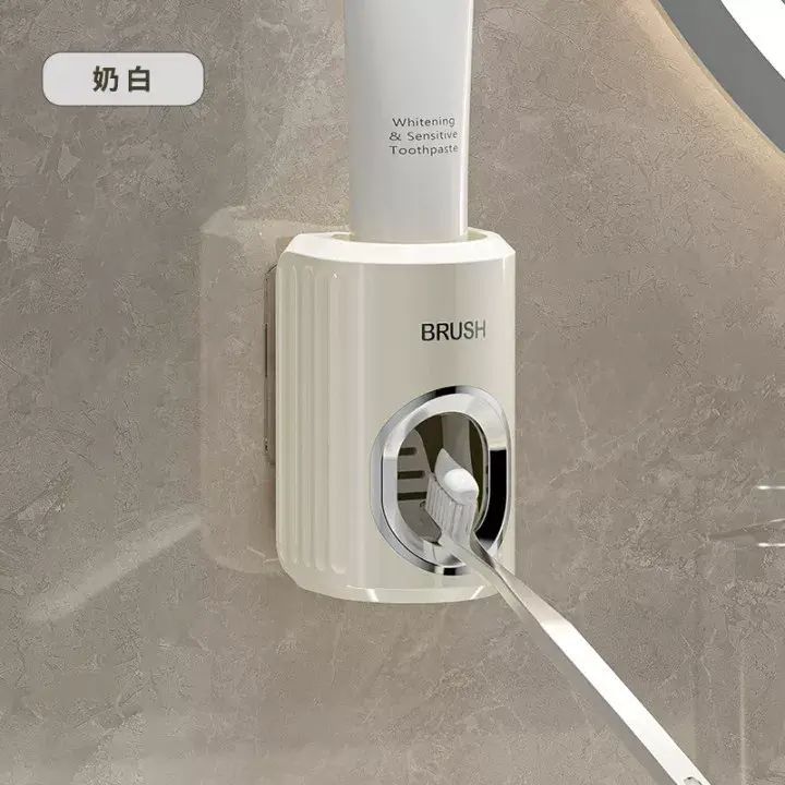 牙刷架子置物架衛生間免打孔壁掛式掛牆漱口電動刷牙杯牙膏杯子架