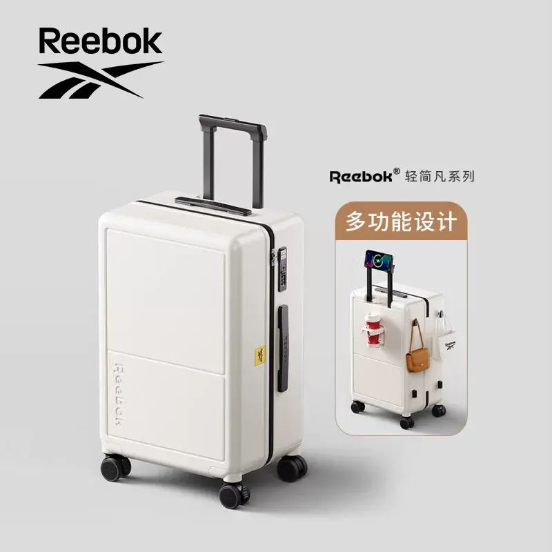 Reebok/銳步行李箱新款20寸登機拉桿箱密碼旅行箱24皮箱子箱包