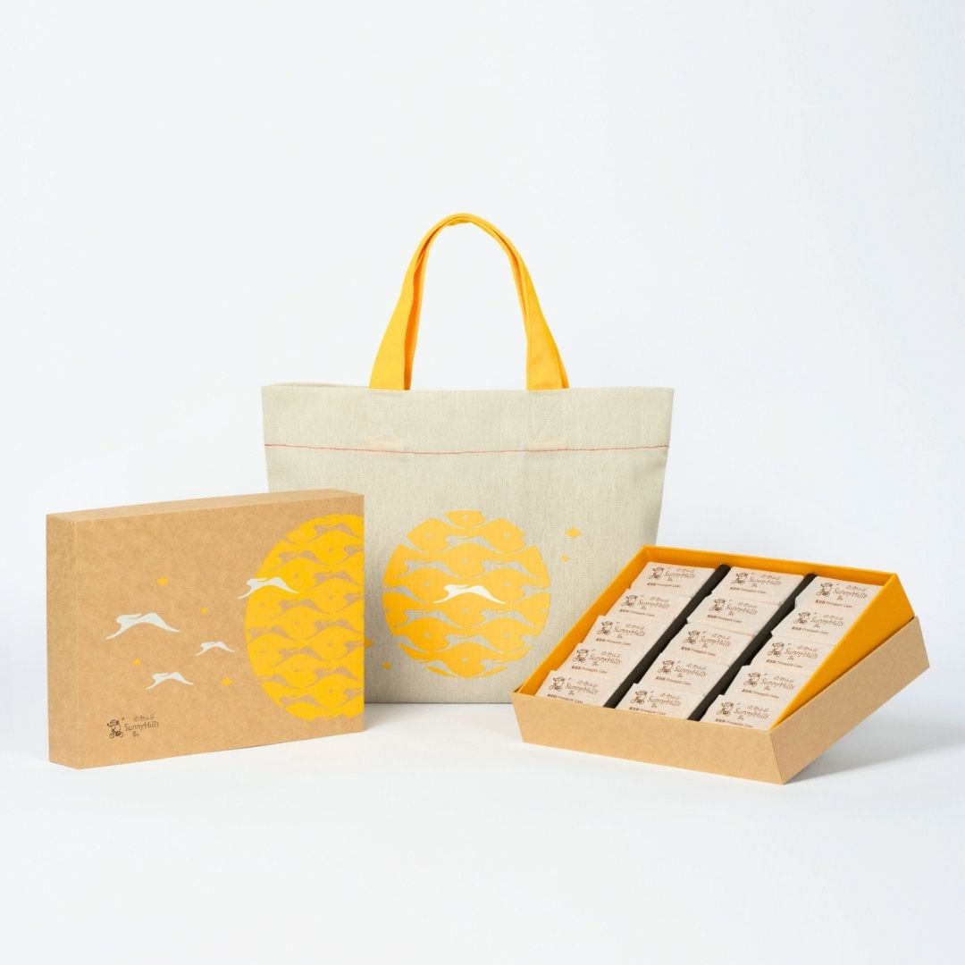 Pineapple Cakes 15pcs | Includes Limited Edition Mid-Autumn Tote Bag 