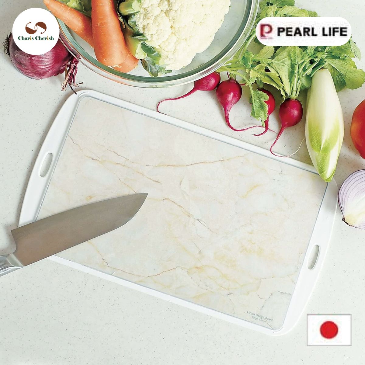 【Made in Japan】Antibacterial Cutting Board 36*21cm  (Parallel Imported Goods) – JPK078