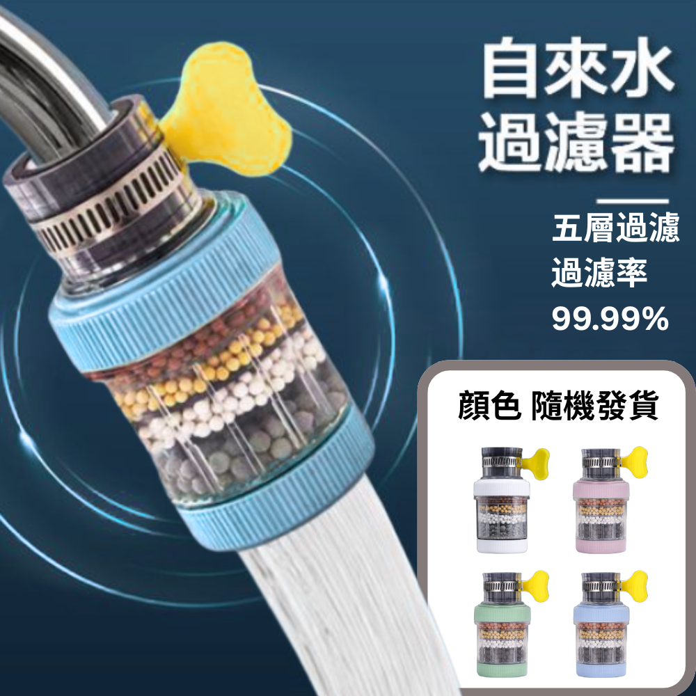 Faucet filter, kitchen water filter, micro water filter, universal interface household kitchen water
