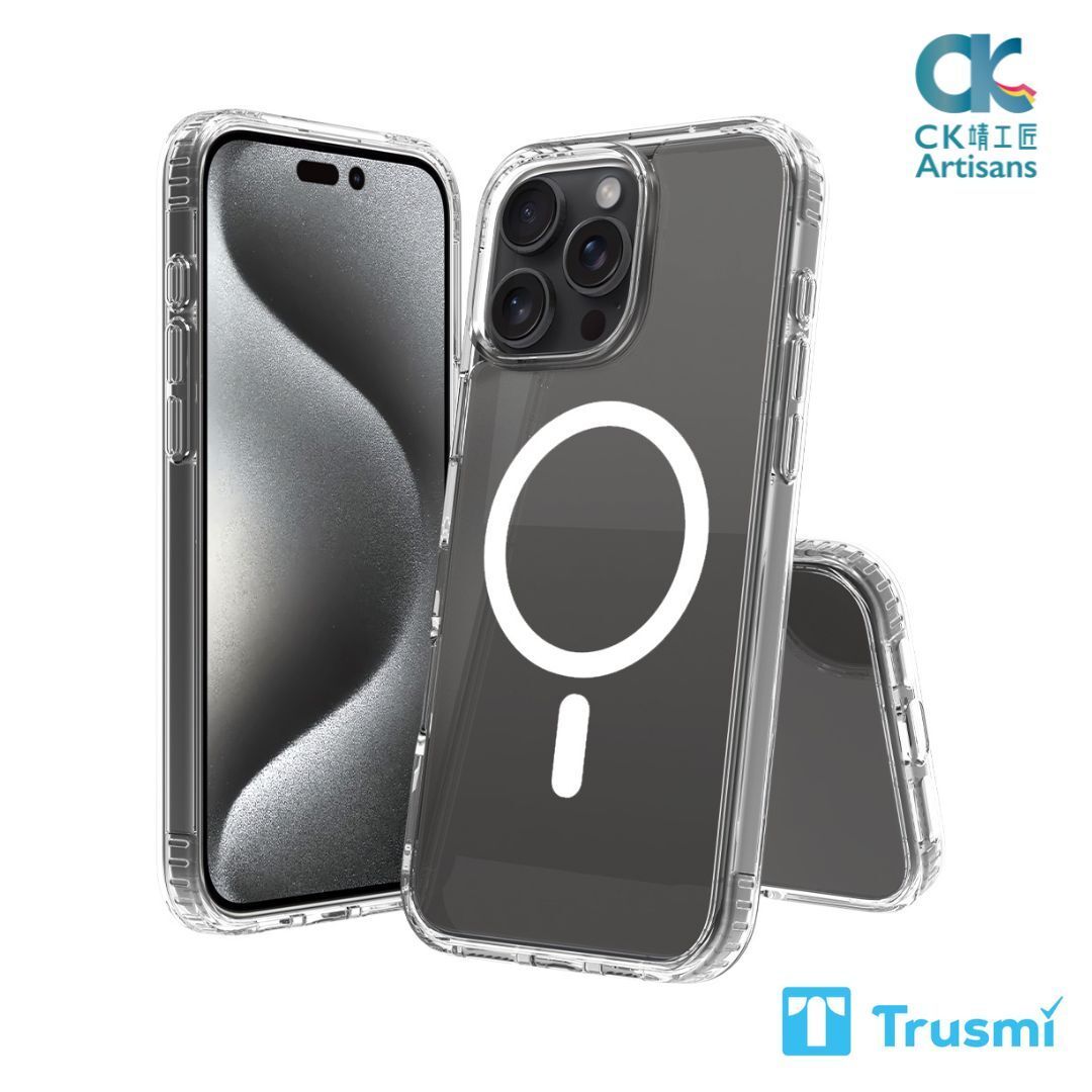 iPhone 16 Pro Max TPU 透明磁吸 MagSafe 保護殼 | 手機套