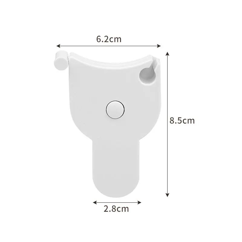 1.5M公英制双面测量迷你小卷尺 腰围尺BMI裁缝软尺三围小皮尺