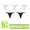 ULTRA-LIGHT ANTIBACTERIAL COTTON MID-LOW RISE THONG (5 Pack）