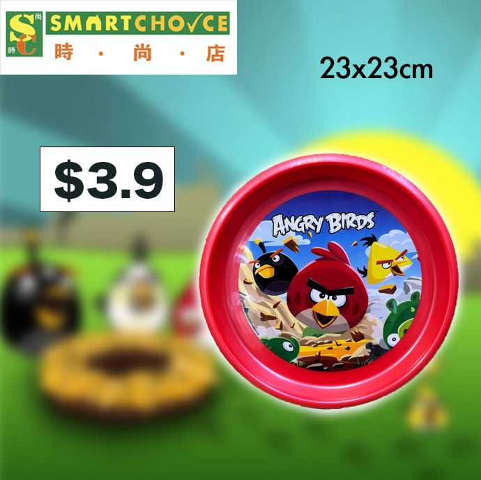 憤怒的小鳥盤子