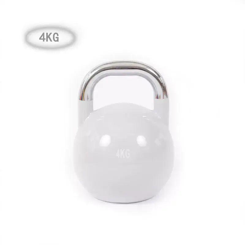 全钢竞技壶铃竞赛壶铃競技壺鈴烤漆钢制力量训练健身器材