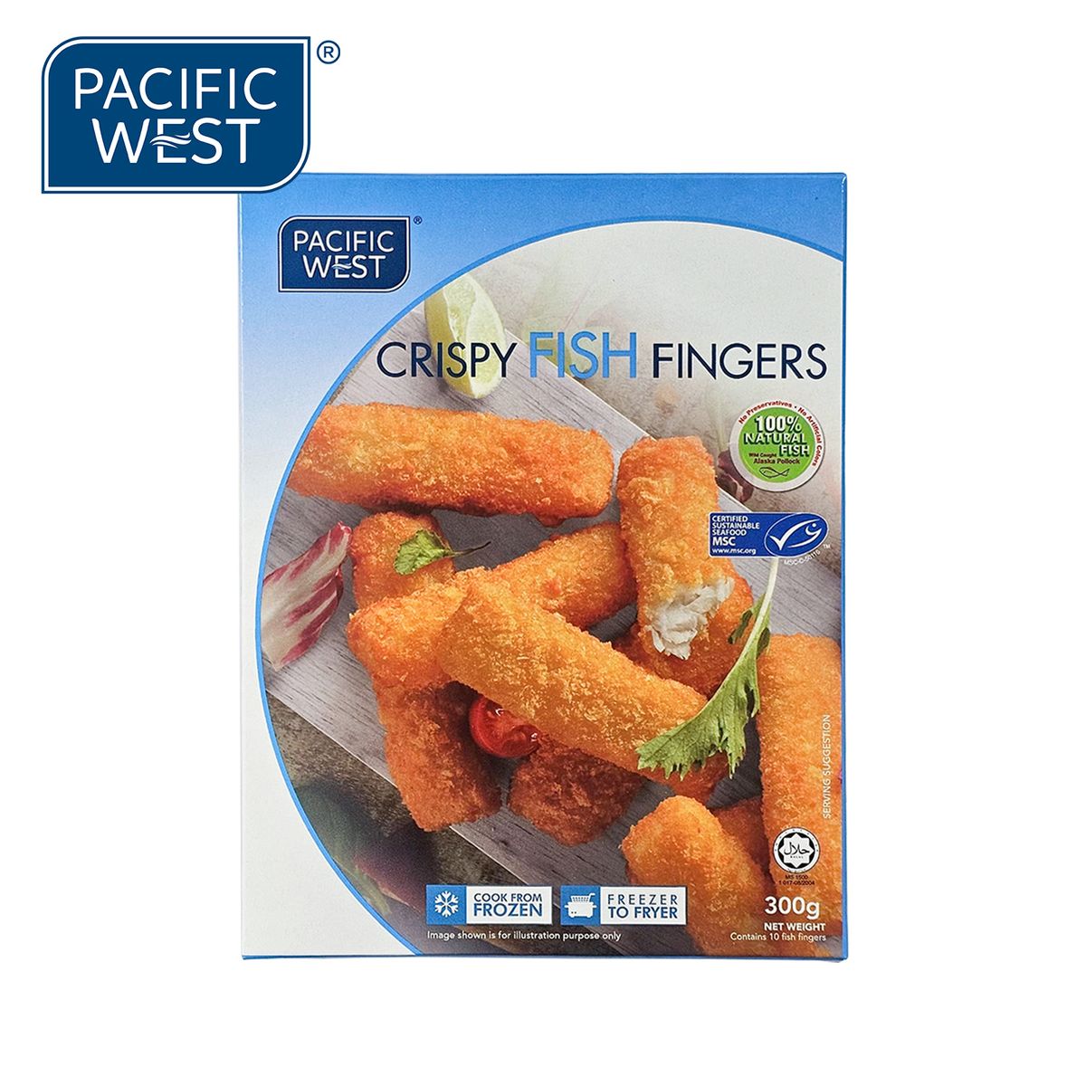 Crispy Fish Fingers (Frozen-18°C)(Random Delivery)