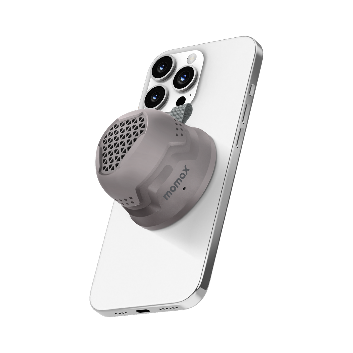 磁吸無線音箱 防水喇叭 揚聲器 1-Vibe Go  (灰色)