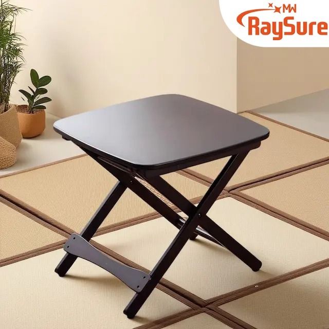 Free installation foldable portable square table