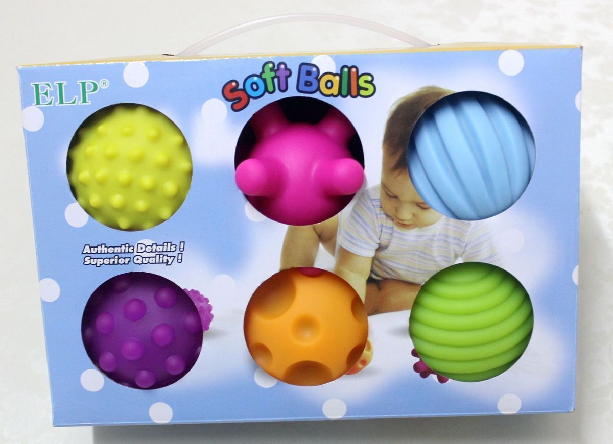 T56 ELP-softballs 手抓球 嬰兒玩具產品 互動玩具 觸覺 感知 軟球 BB球 