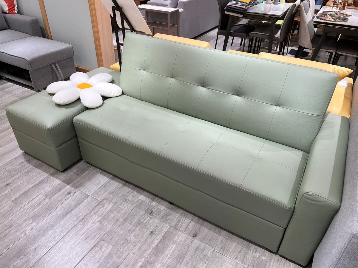 ins  Design Storage Sofabed (Green)
