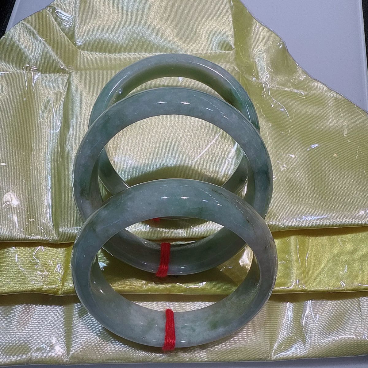 a41緬甸翡翠手鐲福鐲54mm