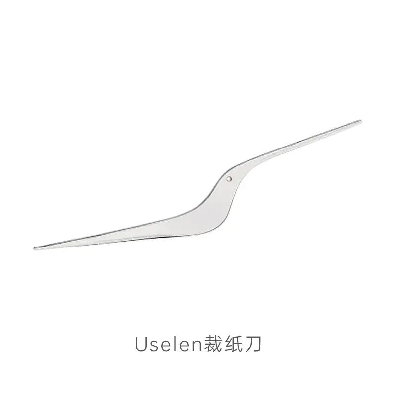 ALESSI艾烈希/不鏽鋼裁紙刀拆信刀美工刀創意禮品送人