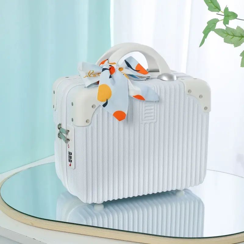 14寸手提行李箱女小型密码箱新款便携皮箱迷你收纳箱化妆包16寸