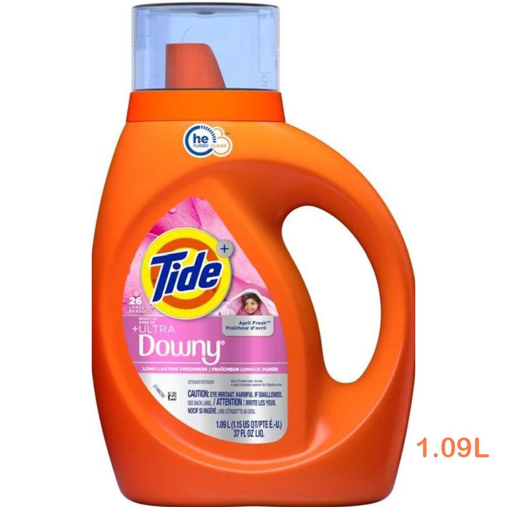 Tide x Downy 聯名洗衣液 四月清新 1.09L - 平行進口 (新包裝)