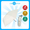 【Four Colors】IZA ULTRA LIGHT Ultra-Light Folding Parasol (ZA018) | 48582978896107 (Parellel Import)