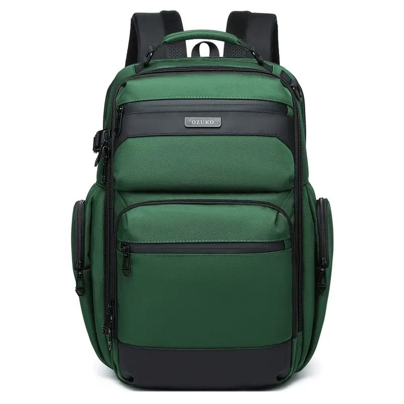 新款男士商务双肩包高级感防水电脑包通勤背包轻便大容量