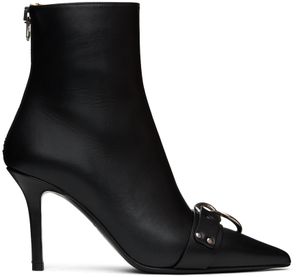 R13 黑色 Sid Heeled Harness 踝靴