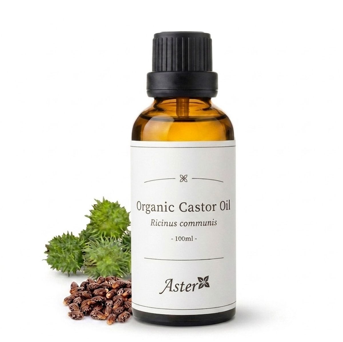 Organic Castor Oil (Ricinus communis) - 100ml