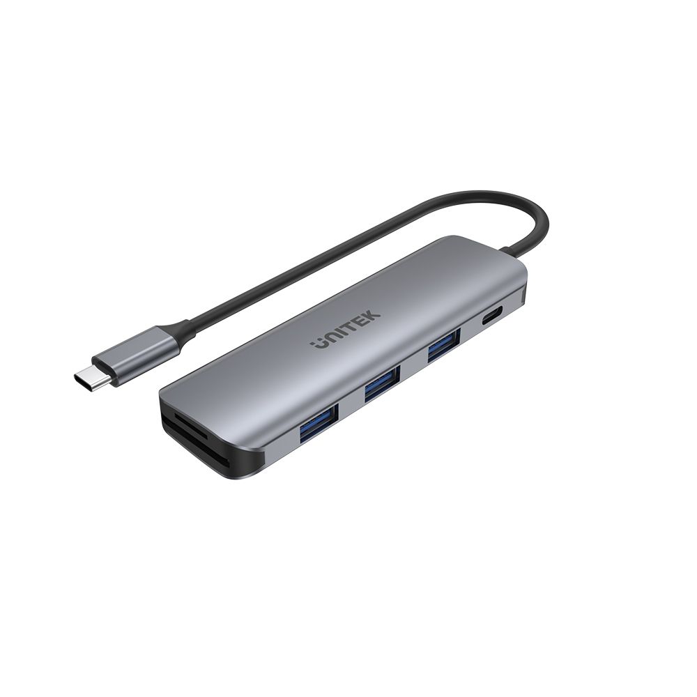 5-in-1 USB-C Hub (USB-A x4, USB-C PD100W) | H1107B