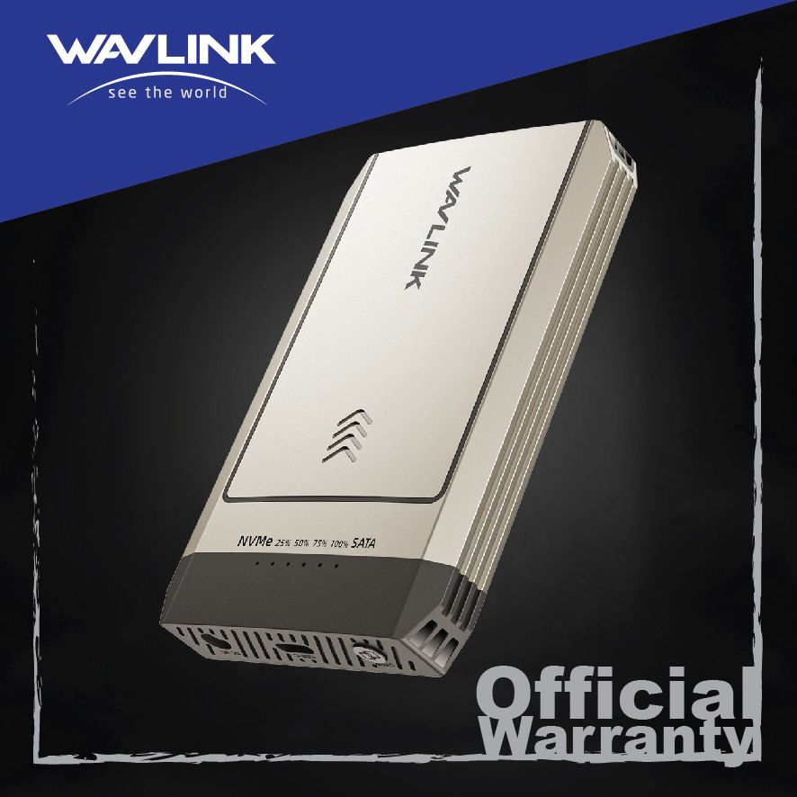 Dual M.2 SSD Enclosure with Offline Clone Max. 10Gbps Data Transmission WL-ST347