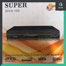 DIVX-105 DVD player with karaoke function VCD CD USB dual microphone CD dubbing USB supports MP3