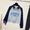 2026 autumn thin loose polo shirt patchwork fashion short women's long sleeved top
