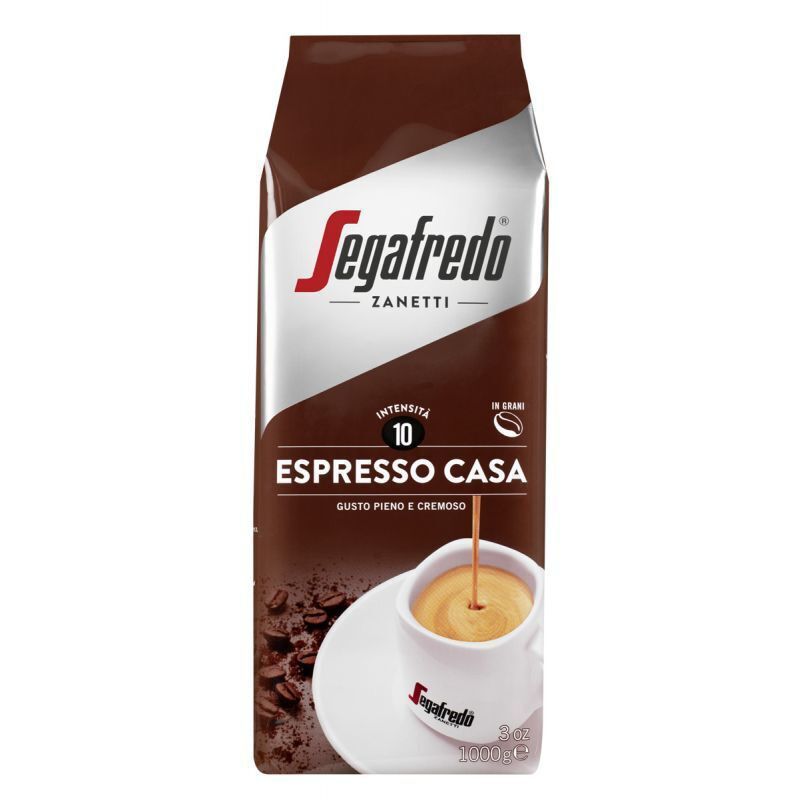 SEGAFREDO ESPRESSO CASA 1KG (WHOLE BEANS)
