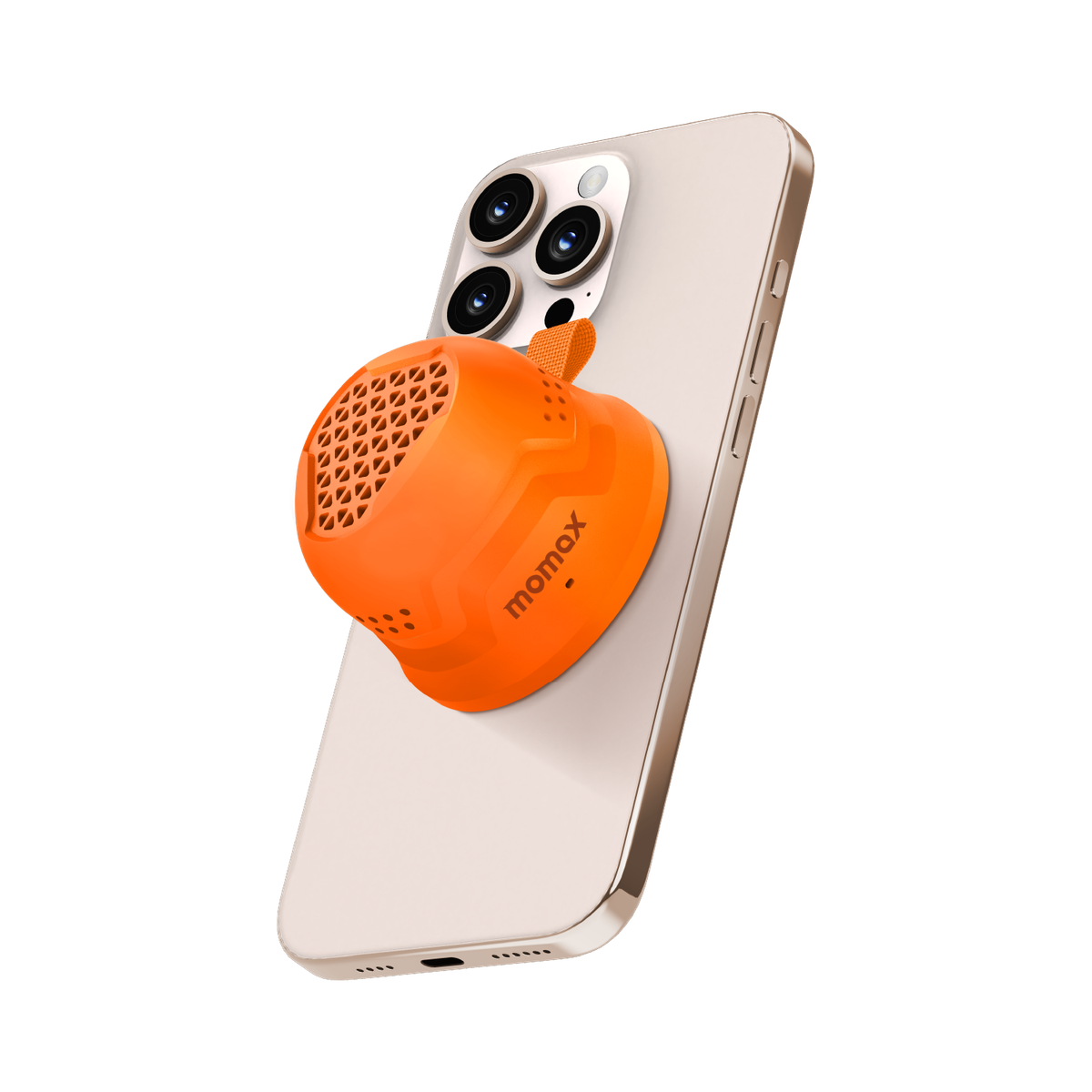 磁吸無線音箱 防水喇叭 揚聲器 1-Vibe Go  (橙色)