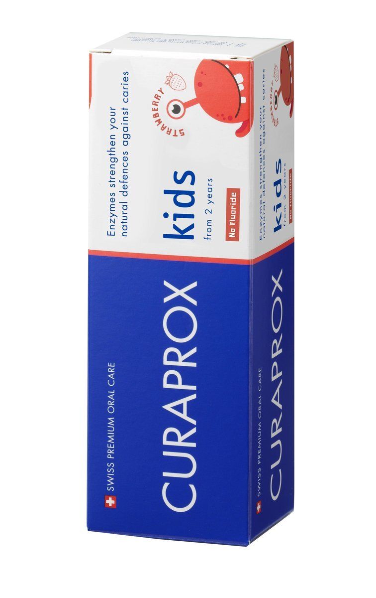 兒童無氟素士多啤梨味牙膏 60ml (適合2歲以上) (exp. 07/2028)