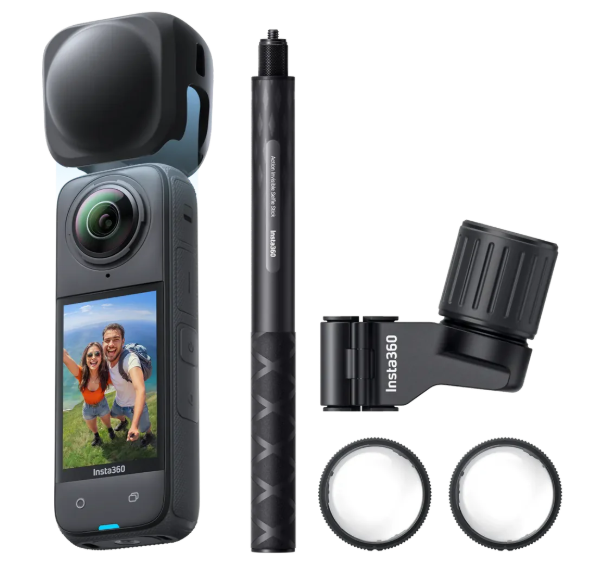 X4 雙板滑雪套裝 8K 360° 全景運動相機