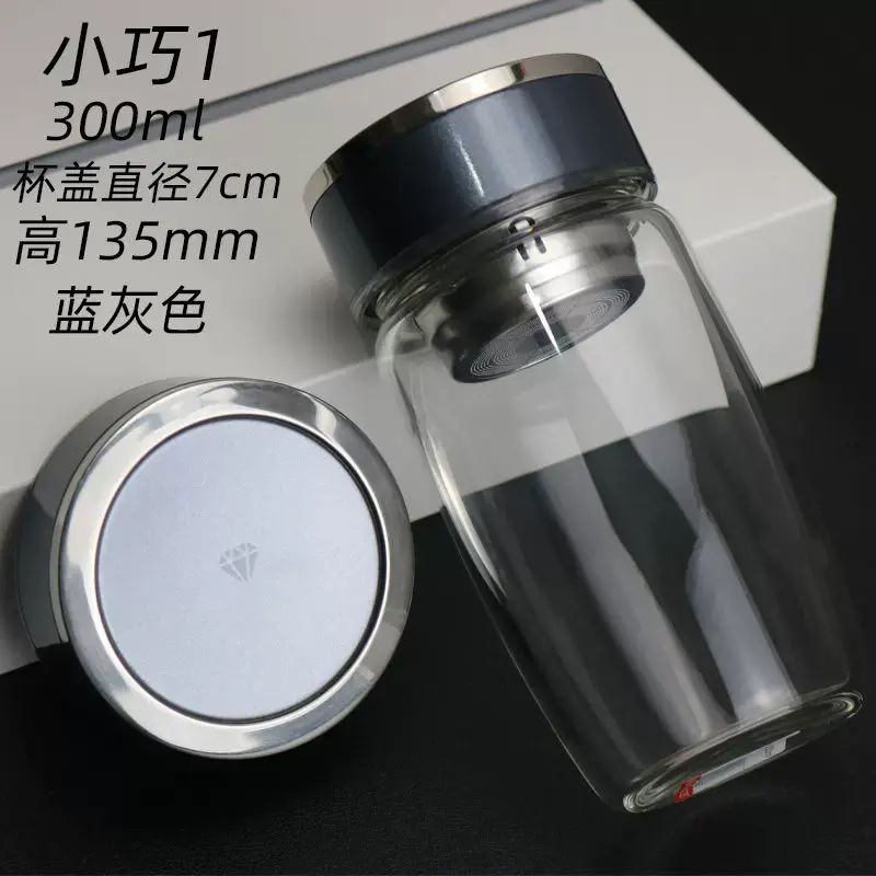 Thick Single-Layer Glass Cup Round Transparent Tea Glass Parallel Import