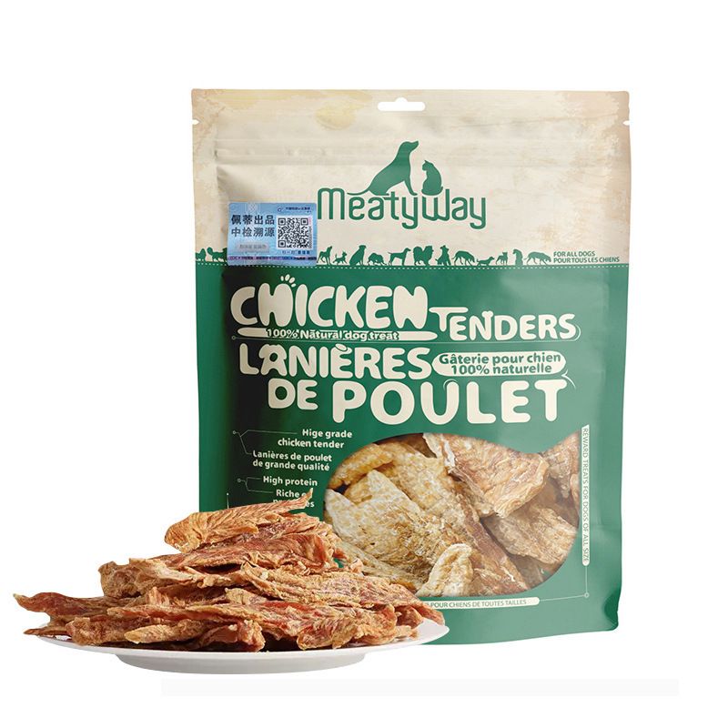 爵宴鸡胸肉干100g 狗狗零食小狗磨牙棒宠物犬训练奖励零食干宠物零食