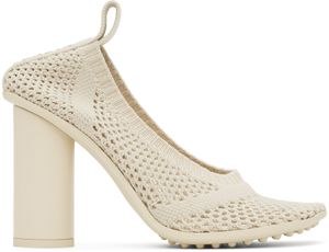Bottega Veneta 米色 Atomic Pump 高跟鞋