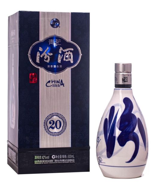 汾酒| 20年青花汾酒(42度) 500毫升#中國白酒| HKTVmall 香港最大網購平台