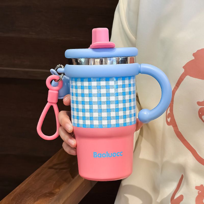 Insulated Coffee Cup|Handheld Cup|304 Stainless Steel Insulated Cup|Tea Cup With Handle (LSA-053)