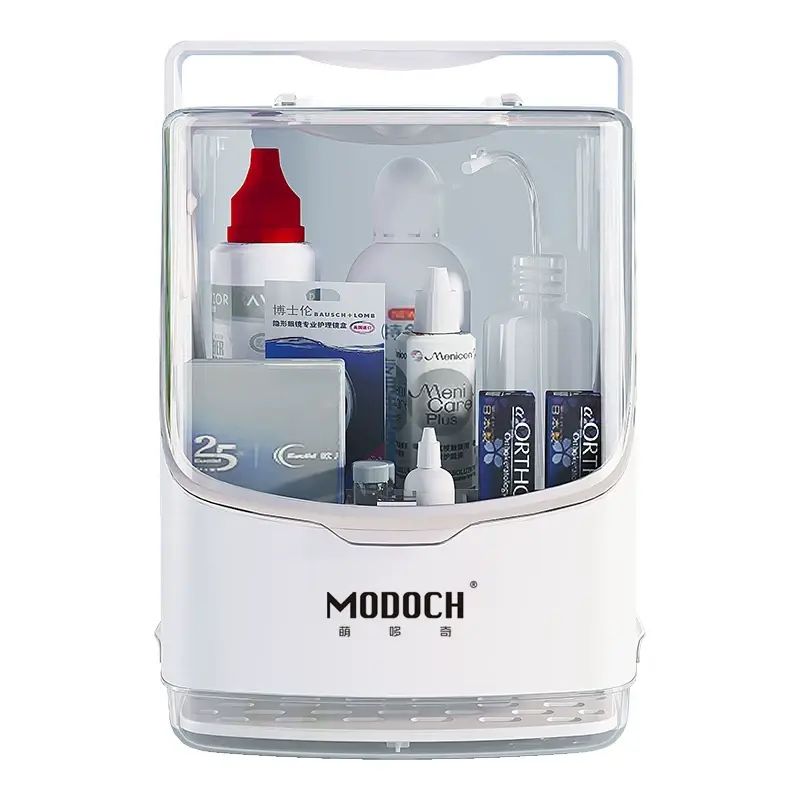MODOCH -角膜塑形镜收纳盒翻译成英文是 "Corneal reshaping lens storage case"。 One item