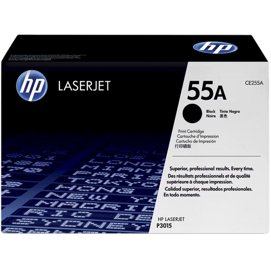 55A Black Original LaserJet Toner Cartridge, CE255A Parallel import