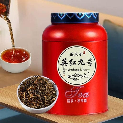 內地直送| 正宗英红九号英德红茶茶叶广东特产浓香自己喝送礼散装罐装