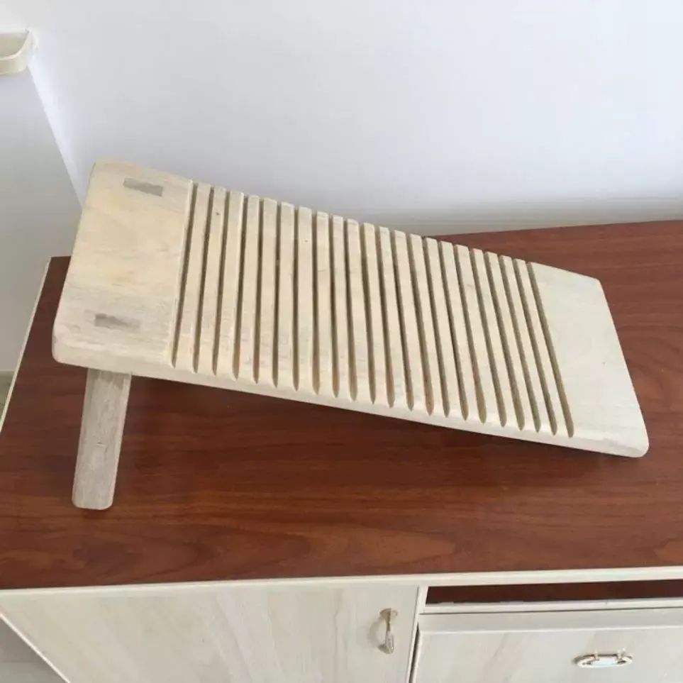 Washboard household hand wash widened washboard washing washboard camphor wood washboard washing cl