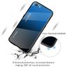 Gradient Color Glass Case For OPPO A57 / A39 (Blue)