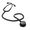 Spirit 641 Double-Sided Head Universal Stethoscope for Doctor Nurse, Tunable Diaphragm, All Black