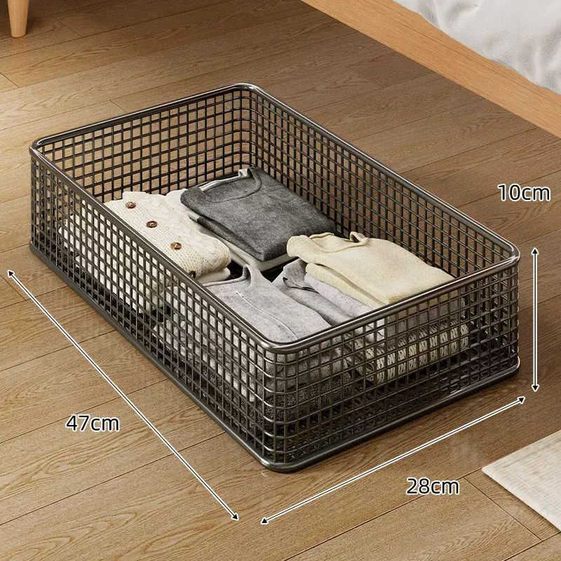 玩具收纳家用儿童积木置物箱电视柜下大容量孩子玩具储物筐