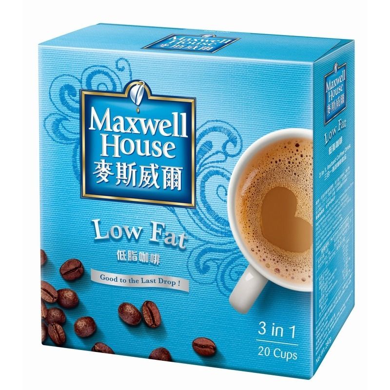 Low Fat 3-in-1 Instant Coffee Drink (20'S)