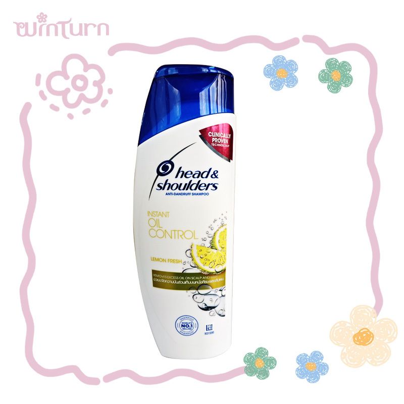 head & shoulders shampoo anti-dandruff lemon fresh 170ml(Parallel import）