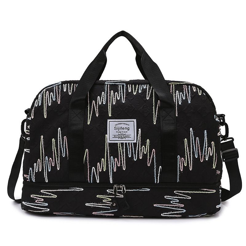 短途出行旅行包丨户外运动百搭健身包丨大容量防泼水休闲收纳包【平行进口】