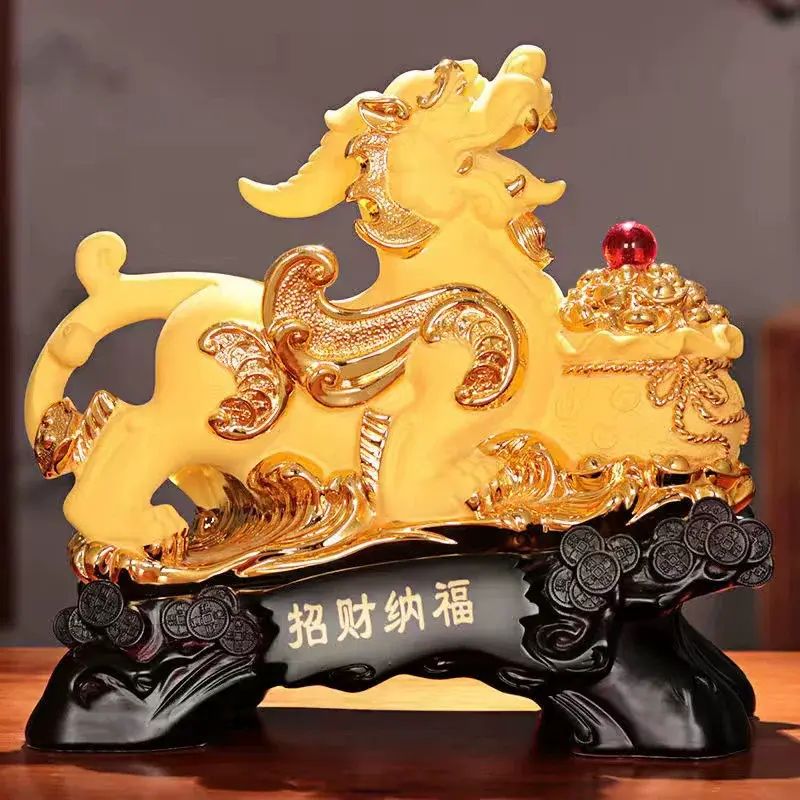 招财貔貅风水摆件聚财家居办公装饰摆件店铺开业送礼