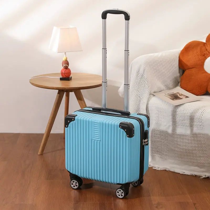 行李箱女18寸小型拉杆箱男2023年新款旅行可登机箱迷你结实耐用