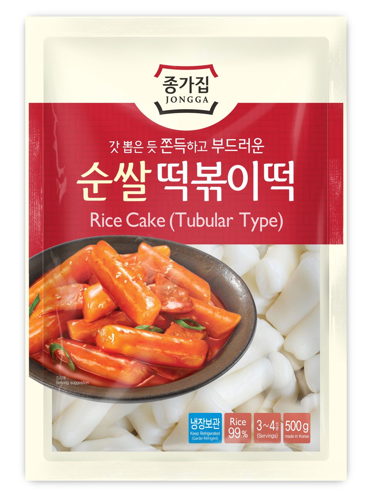 Korean Rice Cake (Tubular Type)(Chilled)